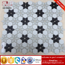 chinese supplier 2017 New Parquet design crystal glass mosaic wall tile